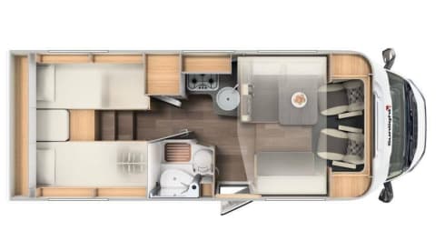 Limmer mobile – Young camper ideal for 2-4 travelers