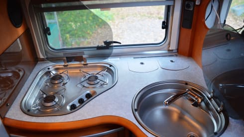 Cozy, spacious camper for rent.