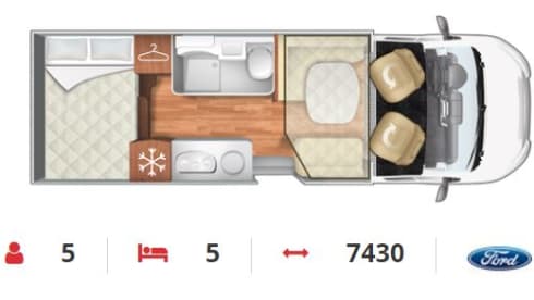 Brand new (2023) Performance automatic 170hp - WIFI - Ready to camp