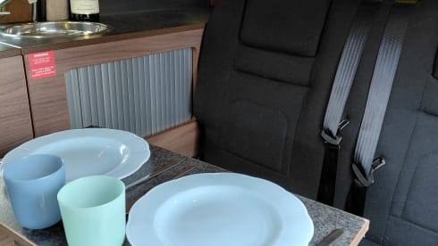 2 berth Nissan campervan from 2016