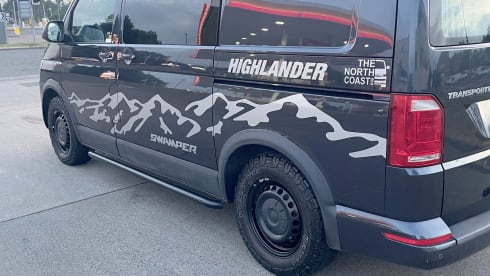 Highlander – Insurance inc ultimate Vw camper from Edinburgh Airport Insurance Included