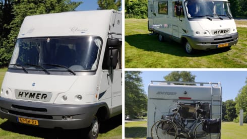 Kempurtje  – Hymer B544; 6 Personen extra komfortabler und kompletter Camper!