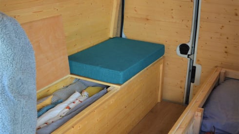 Iris – Quirky campervan designed for couples, families or anyone