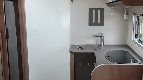 New Bürstner motorhome for 4 people