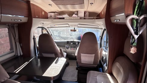 Captain Harold  – Fiat Adria Motorhome ready to go 