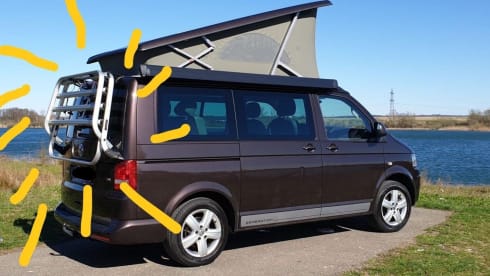 Well-equipped Volkswagen California for rent
