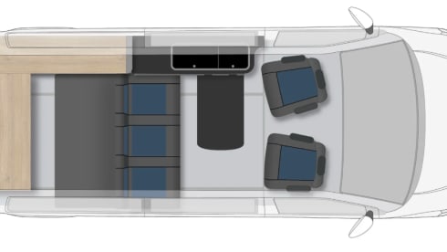 Camper Volkswagen XL 4p