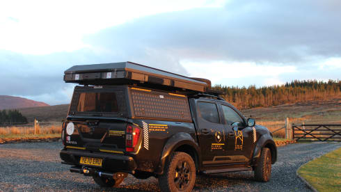 Highland Overland - Shackleton  – Overland Trucks to rent in the Scottish Highlands (Inverness airport )