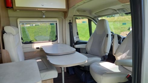 Making beautiful memories with our completely self-sufficient Fiat Ducato