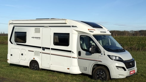 Luxe Weinsberg camper voor 4p