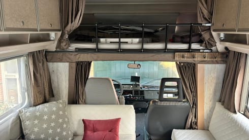 4p Fiat ducato Alcove from 1993 incl 2 Isofix places