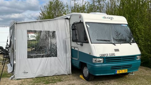 Camper Sjors – Retro 4p Fiat family camper from 1992