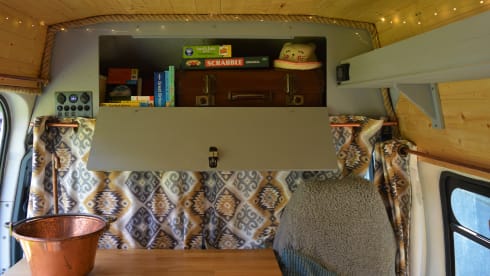 Iris – Quirky campervan designed for couples, families or anyone