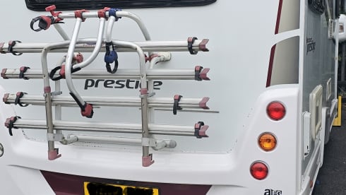 Elddis Prestige Motorhome 4 Berth Overcab Bed U-Shaped Lounge