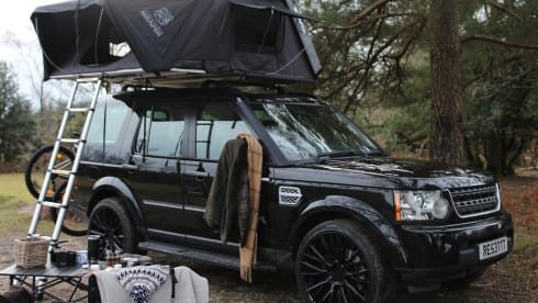 The Rig – LANDROVER DISCOVERY HSE WITH 4 BERTH iKAMPER ROOF TENT