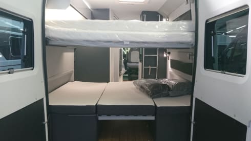 New, spacious 4-person CamperVan