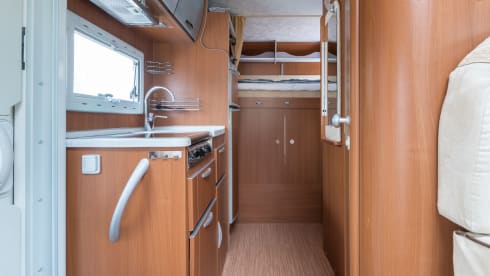 Available again for the summer. Relax with a luxury 4-6 person camper on your trip