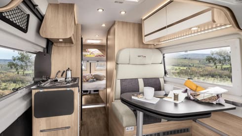 4p Family campervan from 2024