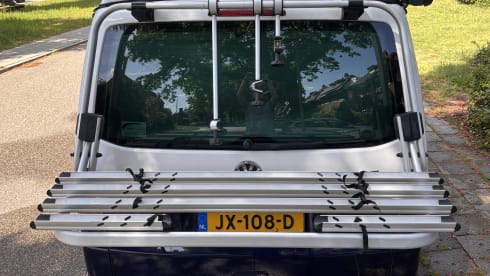 Rugged VW T5 camper van