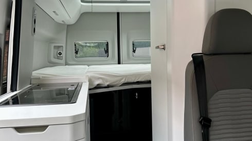 Grand California camper for four people