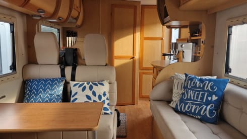 Ellis – Fiat Alcove met 4 slaapplaatsen uit 2004