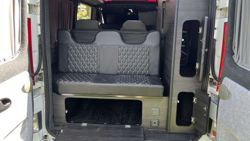 Calipso – 2 berth vauxhall Vivaro campervan  2013