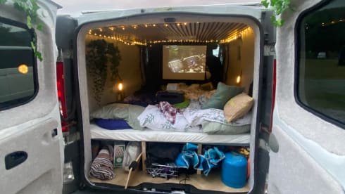 Floki – 2 berth Vauxhall Vivaro self built campervan from 2006