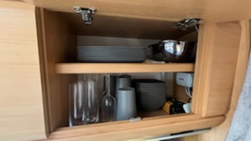 6 berth Fiat Moterhome insurance included