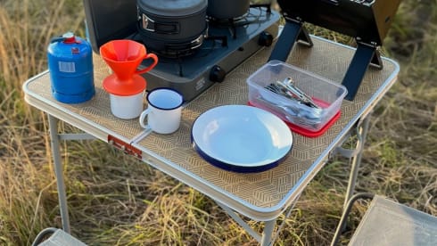 kampr – Converted Volkswagen campervan from 2021 (2p + child)