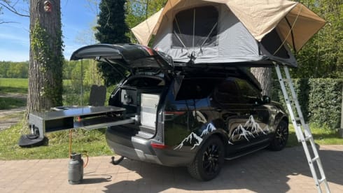 The one and only – Landrover discovery 5 met daktent 