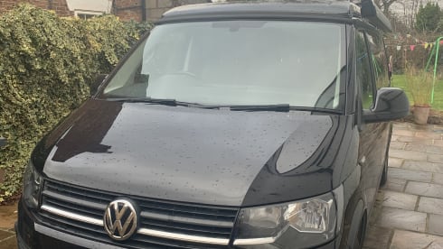 2017 long wheel base, 4 berth VW camper van. 