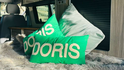 DORIS – Our beautiful VW Campervan, with lots of upgrades