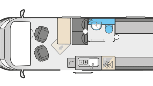 4 berth Luxury Swift Trekker X from 2024 - Leave Your Car With Us Free