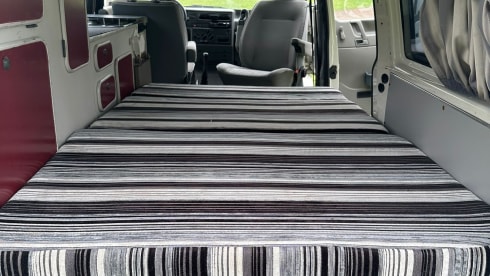 het witte schaap – 4p Volkswagen campervan uit 1997