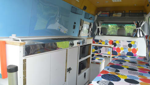 Out and about in a comfortable work of art!