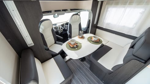 Spike – RollerTeam Zefiro 696 Manual 2023 luxury 4 berth motorhome. Known as Spike