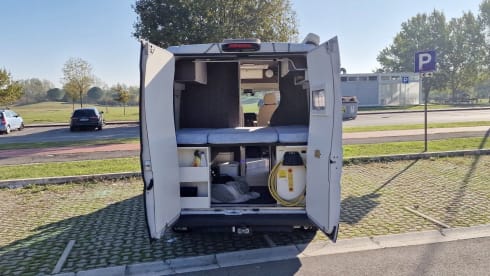 Dutappo – Fiat Ducato 130cv Camper puro 5.40m 4 posti 3 letto