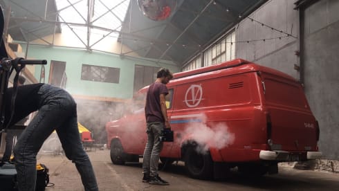 Oldtimer Brandweerwagen Camper – Fire truck 39