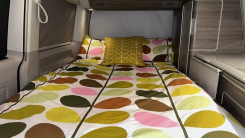 4 berth Volkswagen campervan from 2014