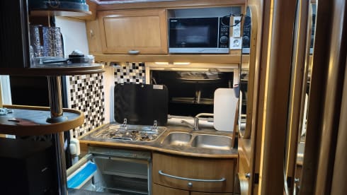 4-person Hymer integrated from 2003