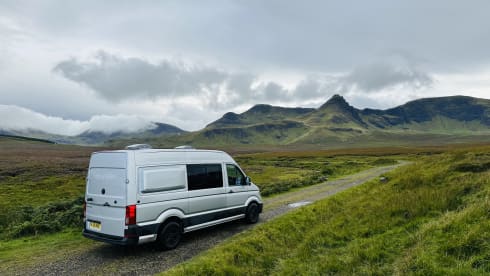 4 berth Volkswagen campervan from 2019