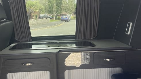 4 berth Volkswagen campervan from 2011
