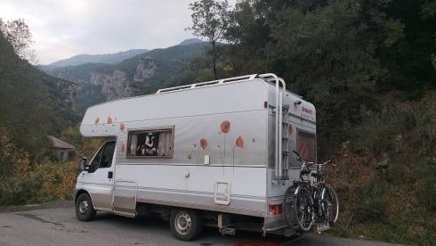 4p Dethleffs alcove from 1996