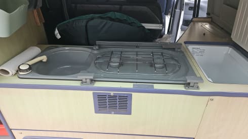 De Nugget – Camping-car Ford 4 places de l'année 2000