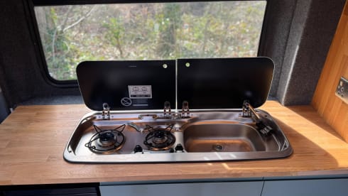 4 berth Ford campervan from 2018