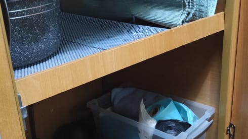 Cosy and compact 2p Ford Pösll campervan.