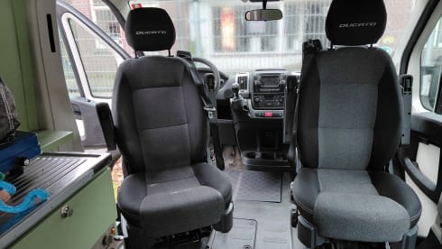 2-person Fiat campervan from 2015