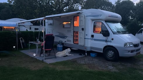 FREEDOM – 4p Adria Mobil semi-integrated uit 2006
