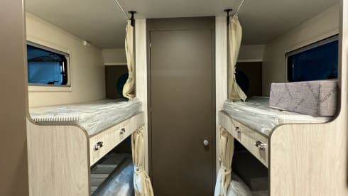 Rimor alcove 7p from 2020, 6 permanent sleeping places