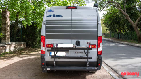 Recent Pössl 160 HP, 9-speed automatic, length beds, 2-person comfort.